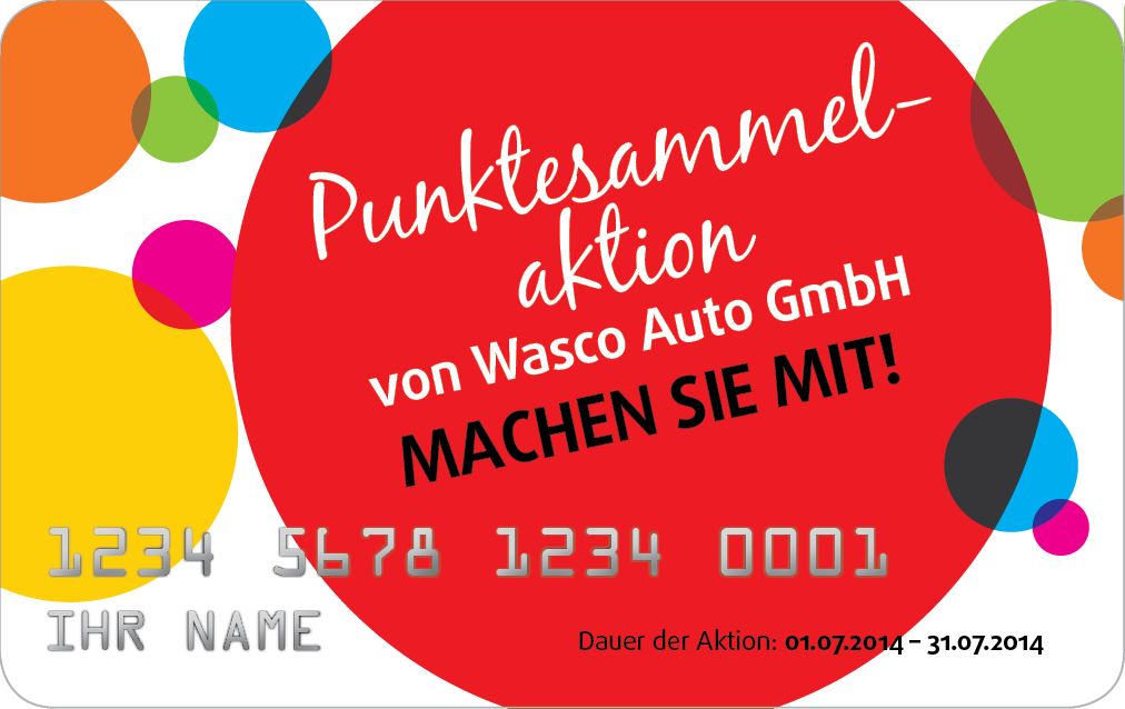 Punktekarte | Plastikkarten